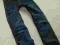 CZADOWE SPODNIE CIENKI JEANS 134-140-146