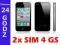 aPhone 4GS dual SIM dotykowe 3,2'' LCD PLmenu T22