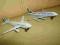 MATCHBOX DWA SAMOLOTY AIRBUS BOEING