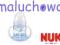 NUK BUTELKA 1.CHOICE Baby Blue ustnik i pod. uchw