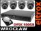 ZESTAW MONITORINGU REJESTRATOR 4 KAMERY CCTV Z308