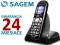 TELEFON BEZPRZEWODOWY Sagem D27 STACJONARNY DOMOWY