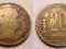 Argentyna, 20 centavos, 1950 r.