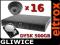 ZESTAW MONITORING 16 KAMER 520 LINII DYSK Z338