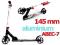 HULAJNOGA SMJ SKŁADANA ALU 145mm ABEC7  NL-145 G