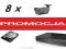 ZESTAW  BCS + 8 KAMER 700 linii ZEWNĘTRZNE ZOOM
