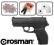 Mega PAKIET Pistolet C11 CROSSMAN +Śrut+CO2+Tarcze