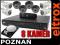 ZESTAW MONITORINGU REJESTRATOR 8 KAMER CCTV Z174