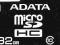 Adata 32GB class10 karta microSD + Adapter SD