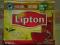 Herbata Lipton 100bags oddzielnie panowane.Okazja!
