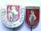 Zestaw odznak herb herby miasta Zamość TANIO!!!