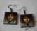 Kolczyki Jim Morrison The Doors decoupage kolorowe