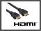 KABEL PRZEWOD HDMI - 1,15 M FULL HD 1080 POZLACANY