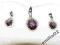 KOLCZYKI I ZAWIESZKA APART NOWY KOMPLET - OKAZJA !