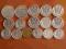 zestaw nr.11 16szt monet rzadkość