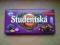 Studentska Czekolada 180g- gorzka z jeżynami