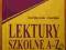 Lektury szkolne A-Z