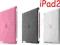Plecki etui BACK COVER iPad2 białe szare różowe