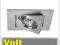 OPRAWKA HALOGENOWA LED RUCHOMA KWADRATOWA INOX