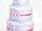 Tort pampers chrzciny baby shower 24h prezent Wwa