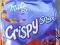 Milka Snax Crispy rodzynki  150g z Niemiec