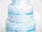 Tort pampers Wwa 24h chrzest urodziny baby shower Tort pampers Wwa 24h chrzest urodziny baby shower