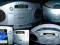 DUALRadiomagnetofon CD z pilotem,efektowny   WA-WA