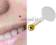 Kolczyk labret tragus kuleczka 2mm PTFE piercing