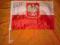 EURO 2012  Polska  Flaga z godłem uniwersalna