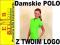 Damska koszulka POLO 200g. z Twoim LOGO HAFT !