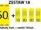 zestaw18 "do -50%" plakaty + metki