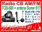 Radio CB TTI TCB-880 AM/FM Multi +antena Sonar 877