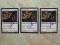 SHIVER0 - 3x Mirran Crusader SIGNED!!!