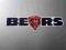 Chicago Bears NFL kask magnes na lodowke