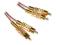 Kabel AUDIO 2xRCA - 2RCA 1,2m GOLD OFC VIVANCO HQ