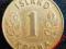 ISLANDIA 1 KRONA 1946 KM12