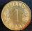 ISLANDIA 1 KRONA 1973 KM12a