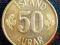 ISLANDIA 50 AURAR 1973 KM17