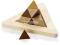 Łamigłówka drewniana Piramida
