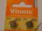 2 baterie L1131 Vinnic - AG10 - LR54 - 389 - 189