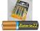 Duracell 4x akumulatorki 2450 mAh R6 AA blister