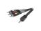 Kabel Jack 3,5mm 4pin - 3xRCA Cinch do Kamery CENA