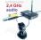 MINI MIKRO KAMERA BEZPRZEWODOWA 2,4 GHz AUDIO +ODB