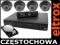 MONITORING ZESTAW 4 X KAMERA REJESTRATOR Z147