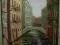 Obraz olejny Wenecja 60,5x51cm