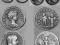 Starożytna Grecja i Rzym - Antyk - 4 monety ZESTAW