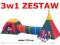 ZESTAW 3 w 1 NAMIOT, DOMEK, IGLO, TUNEL