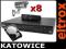 ZESTAW MONITORING 8 KAMER DYSK REJESTRATOR Z223