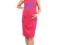 BE! ciążowa sukienka Moms HEART AMARANT S - XL