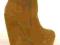 SEXI LOOK BOTKI PLATFORMY KOTURN 14cm CAMEL * 38